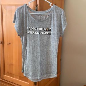 Short sleeved t-shirt.